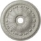 Ekena Millwork Tomango Egg & Dart Medallion (Canopies up to 6 3/4"), 27 7/8"OD x 3 7/8"ID x 2 1/2"P, Pot of Cream CM27TOPCF - alternate 1